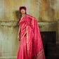 Rani Pink Soft Silk Saree for Women with Rich Zari Border & Designer Pallu
